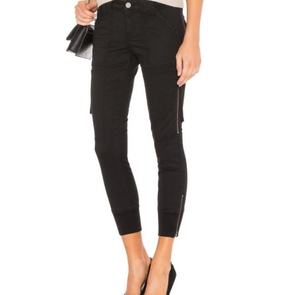 JOIE Malbi Black Jogger Pants Size 25 - Picture 1 of 11